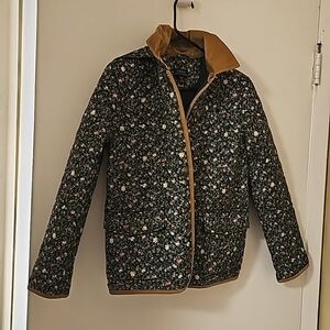 Girl's Ralph Lauren removal hood jacket, floral, size XL,